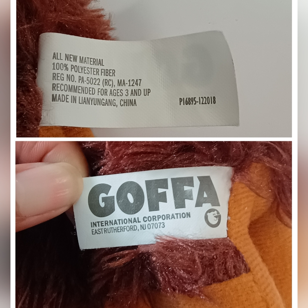 Goffa llama alpaca Brown Fuzzy 8.5" Plush Stuffed Animal Toy. - Picture 12 of 12